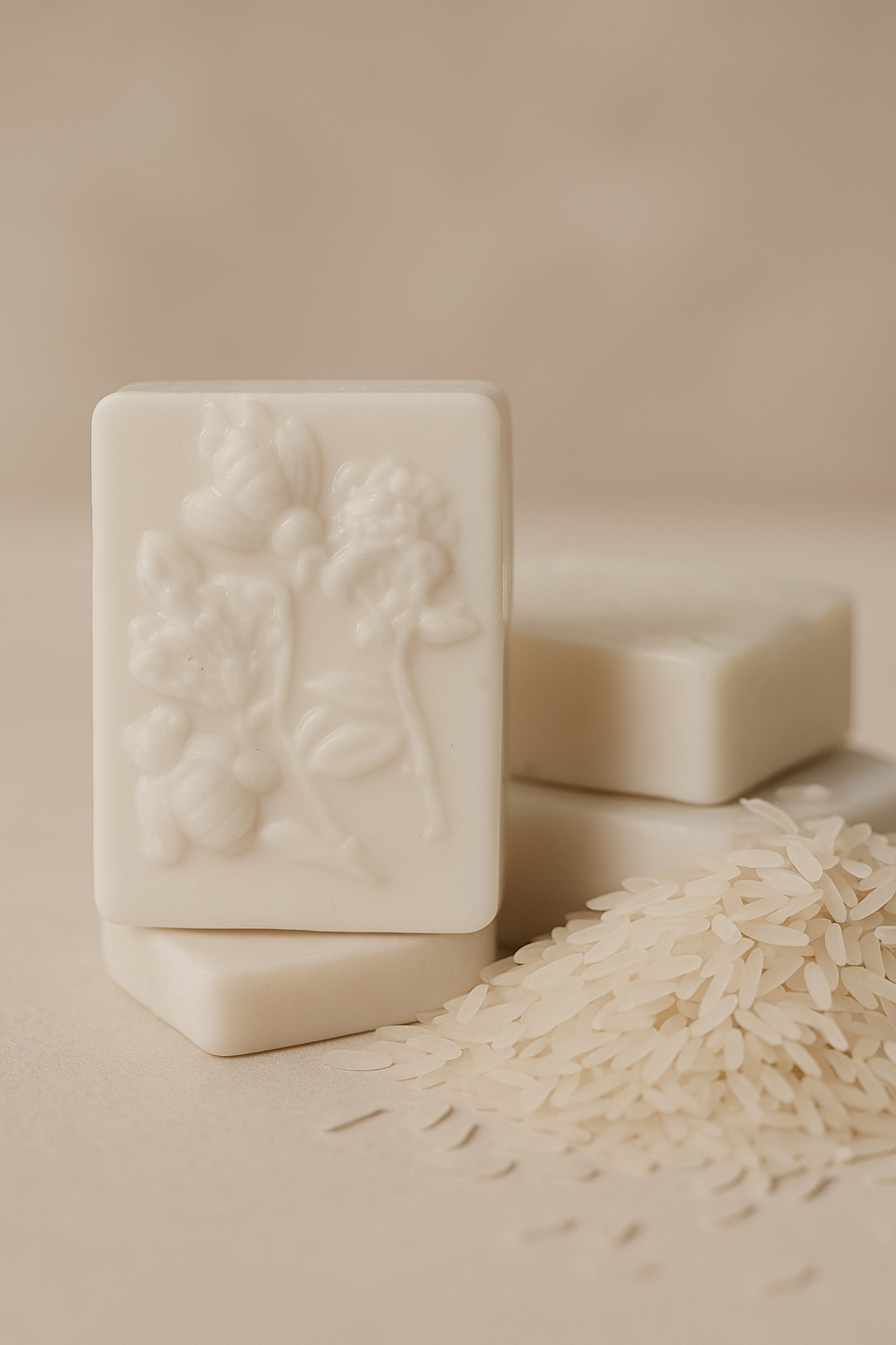 Jabón artesanal de Arroz