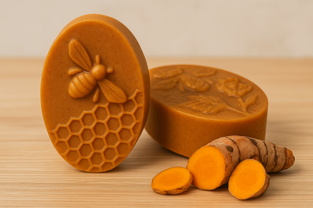 Jabón Natural de Cúrcuma
